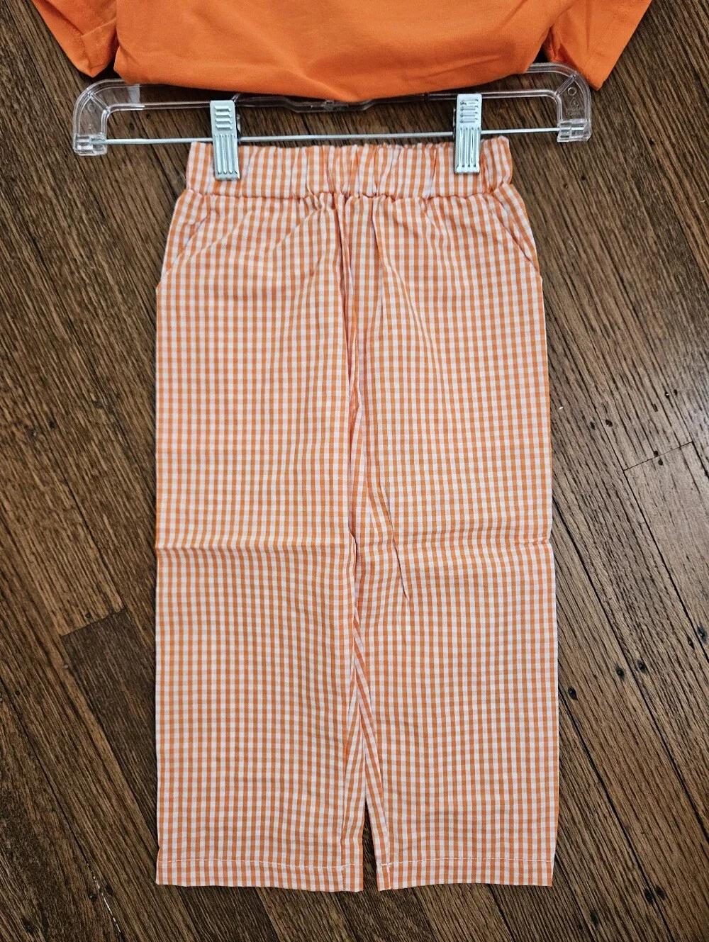 Rylee Faith Designs Boys Smocked Halloween 2-Piece Pants Set Size 4